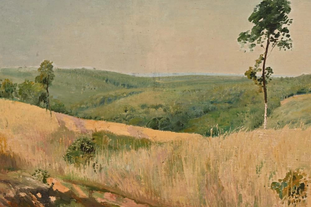 Sei paesaggi. Nafraiture - Carmelo nelle Fiandre, Heist sur Mer, Paesaggio a Nafraiture (1895), Heist, Ardenne 2
